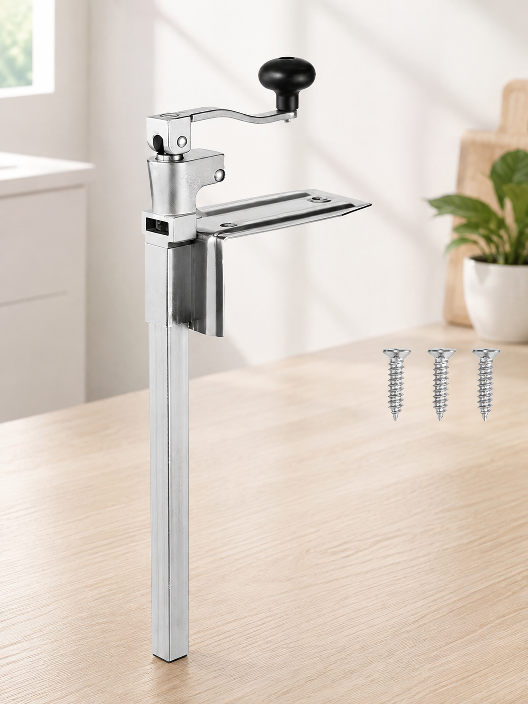 2pcs-Commercial Adjustable Tabletop Can Opener