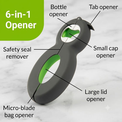 Multi Kitchen 6-in-1 Opener